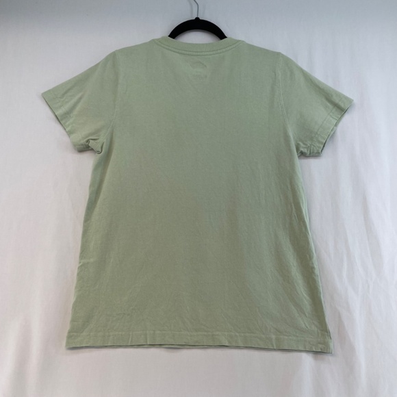 Dickies T-Shirt Women’s Medium Light Green Heavyweight Pocket - Picture 8 of 12